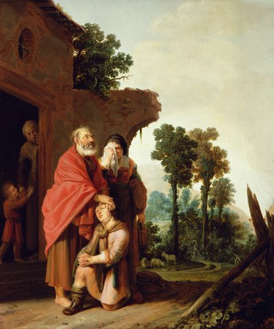 The Prodigal Son, 17th Century by Salomon de Bray